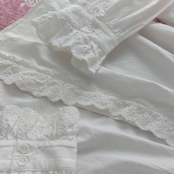 & Other Stories Ruffle Blouse - Picture 3 of 4